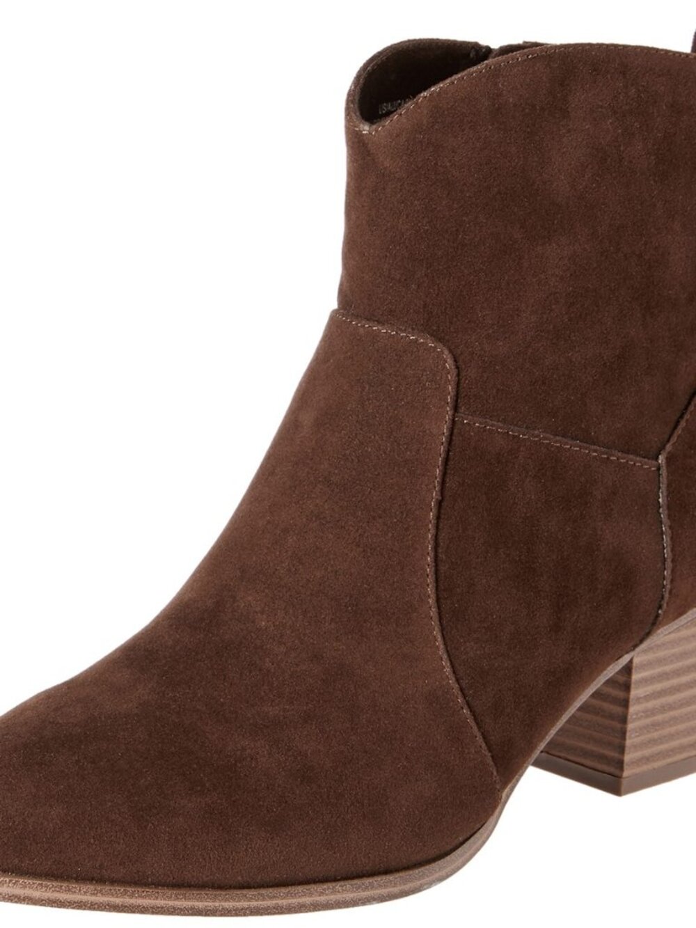 Women's Western Ankle Boots with Stacked Heel, Memory Foam Insole, Non Slip